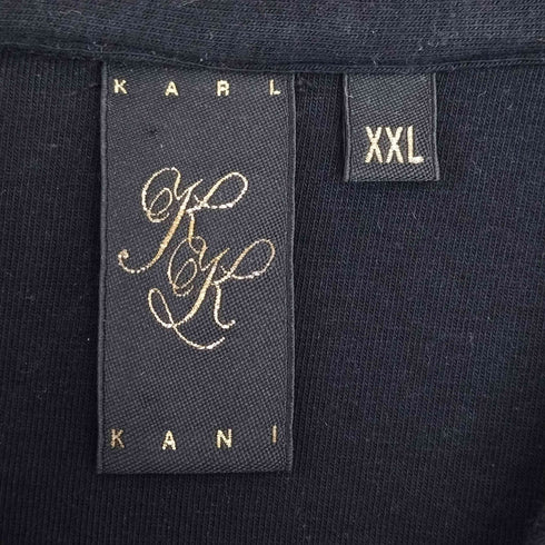 カールカナイ Karl Kani 00s ビッグプリント ラインストーン ポロシャツ メンズ XXL