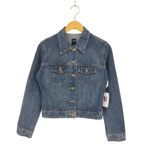 ギャップ Gap 90s 99年製 OLD デニムトラッカージャケット レディース XS