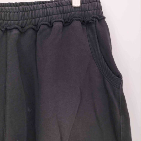 ジェイディッドロンドン JADED LONDON Washed Black Monster Jogger Shorts メンズ XL