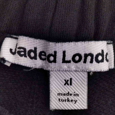 ジェイディッドロンドン JADED LONDON Washed Black Monster Jogger Shorts メンズ XL
