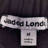 ジェイディッドロンドン JADED LONDON Washed Black Monster Jogger Shorts メンズ XL
