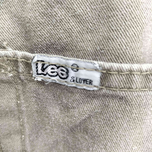 リー Lee & LOYER コットン テーパード チノパンツ メンズ 34