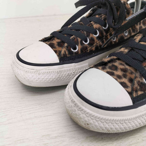 コンバース CONVERSE オールスター グランジレパード OX ブラウン レディース CONVERSE:3 1/2