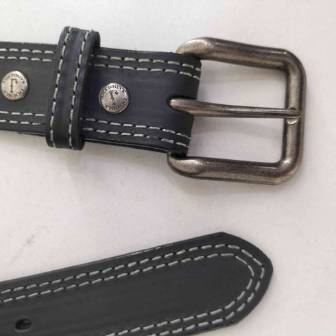 DOUBLE J SADDLERY 肉厚レザーベルト メンズ