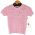 ザラ ZARA ラインストーン ニット レディース import:M