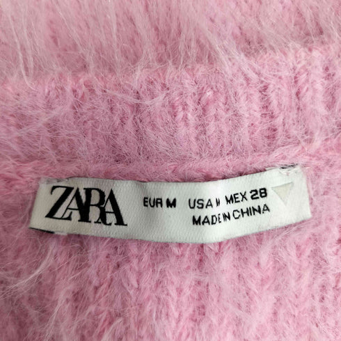 ザラ ZARA ラインストーン ニット レディース import:M