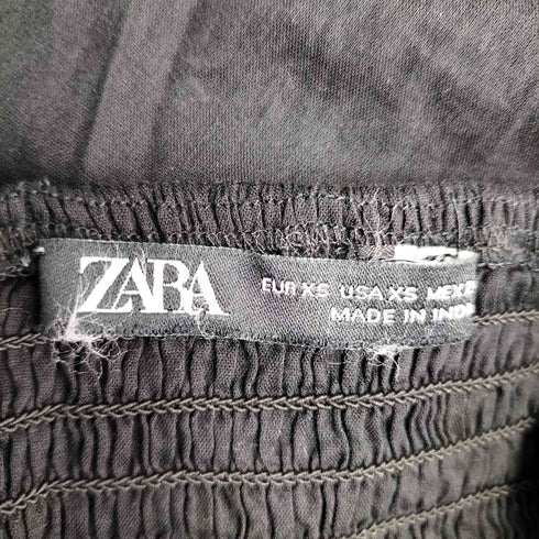 ザラ ZARA 花柄 キャミワンピース レディース import:XS