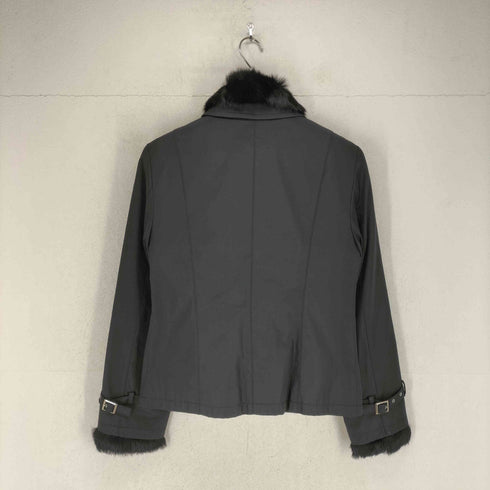 rabbit fur ラビットファー ジップアップジャケット レディース JPN:M