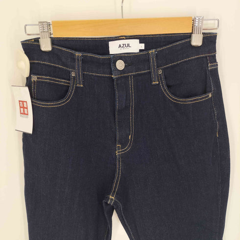アズールバイマウジー AZUL by moussy AZUL DENIM フレアデニム ロング丈 レディース JPN:L
