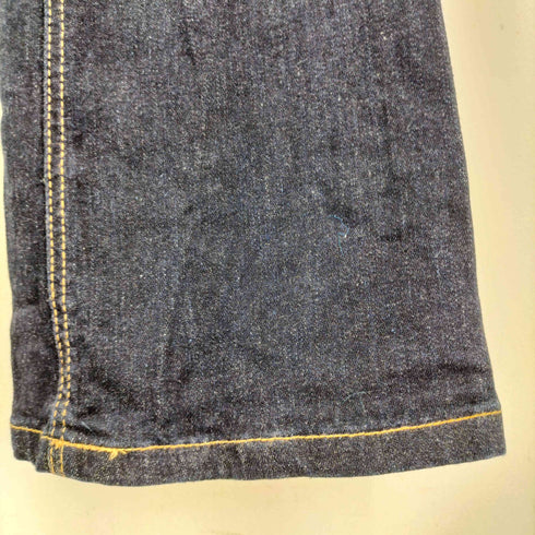 ザラ ZARA インディゴ ジップフライ フレアデニムパンツ レディース EUR:36
