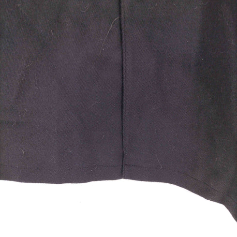 BUSINESS EXPERT カシミヤ混 比翼ステンカラーハーフコート WOOL&CASHMERE メンズ BM