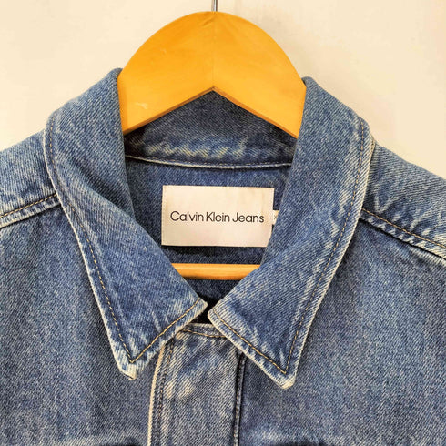 カルバンクラインジーンズ Calvin Klein Jeans ベルテッドデニムミニワンピース レディース import:XS
