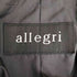 アレグリ allegri 3B ヘリンボーン カシミヤ混 ウールチェスターコート メンズ LL