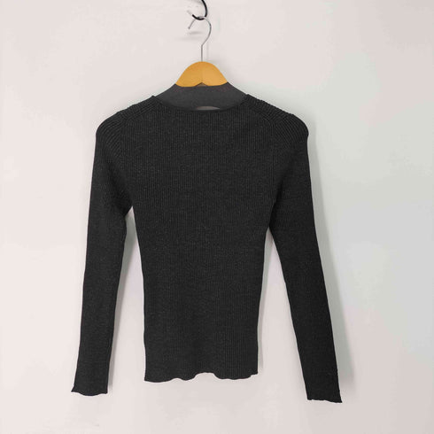 リエンダ rienda ラメダイヤNCウォッシャブルknit TOP レディース FREE