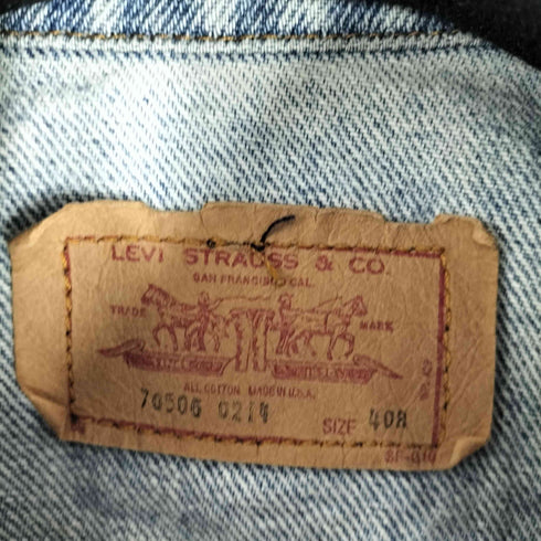 リーバイス Levis デニムジャケット ボタン裏755 メンズ 40R