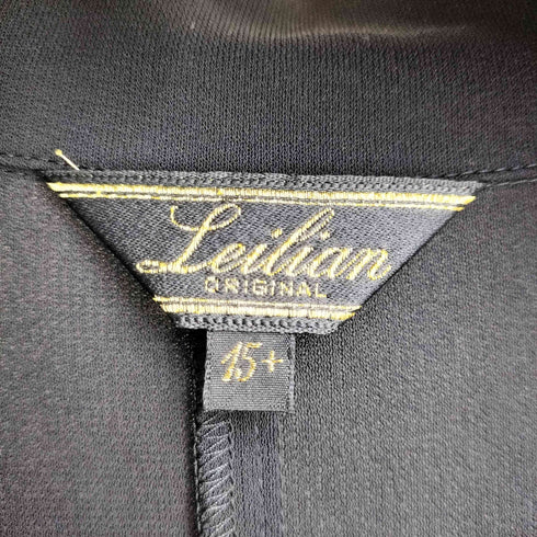 レリアン Leilian キュプラ混ロングジャケット レディース 45