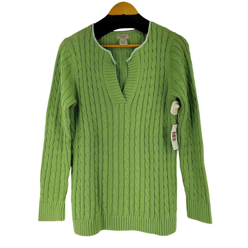 エルエルビーン L.L.Bean スキッパーケーブルニット レディース JPN:M