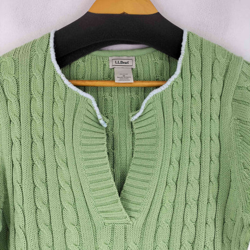 エルエルビーン L.L.Bean スキッパーケーブルニット レディース JPN:M
