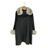 CARAVAN cashmere fur カシミヤ100% ファーロングコート レディース