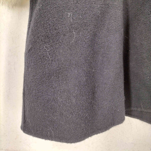 CARAVAN cashmere fur カシミヤ100% ファーロングコート レディース