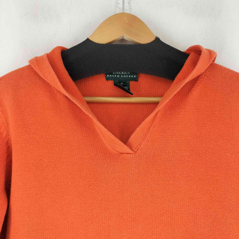 ローレンラルフローレン LAUREN RALPH LAUREN Vネック ニットパーカー レディース import:M