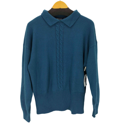 ケーブルポロニット メンズ JPN:42