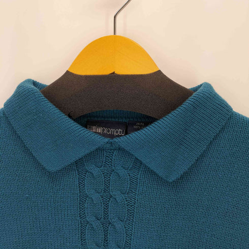 ケーブルポロニット メンズ JPN:42