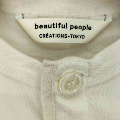 ビューティフルピープル beautiful people スビンピマジャージーヘンリーネックトップ レディース 36