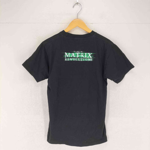 THE ROXX 袖裾シングル 両面プリントクルーネックTシャツ メンズ M