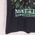 THE ROXX 袖裾シングル 両面プリントクルーネックTシャツ メンズ M