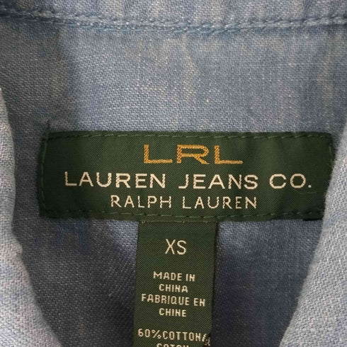 ローレンラルフローレン LAUREN RALPH LAUREN シャンブレーカバーオール レディース import:XS