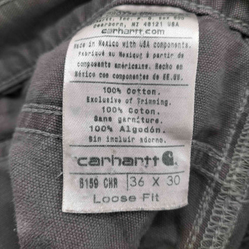 カーハート Carhartt Loose Fit ペインターワークパンツ メンズ 36×30