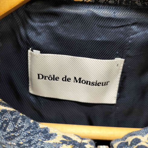 ドロールドムッシュ DROLE DE MONSIEUR 22AW Floral Harrington Jacket フローラル ハリントン ジャケット スウィングトップ メンズ import:S