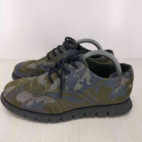 コールハーン COLE HAAN ZEROGRAUND ウィングチップ 迷彩 オックスフォードシューズ レディース JPN:22