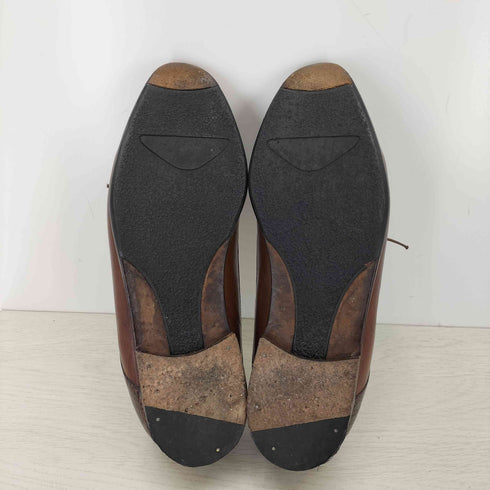 MORLACCHI UOMO イタリア製 編み込み レザー ローファー メンズ