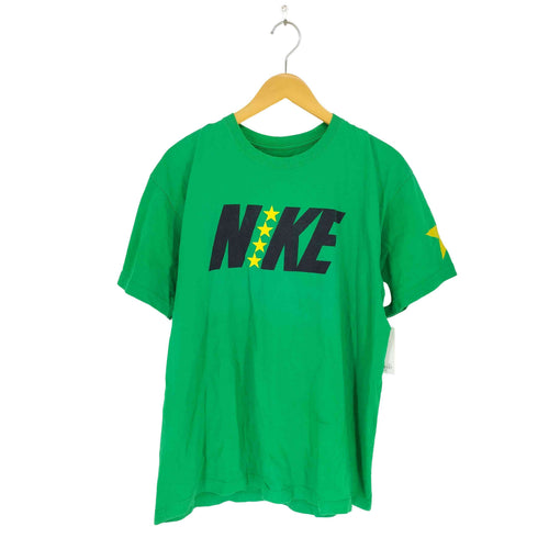 ナイキ NIKE LOOSE FIT フロントプリントクルーネックTシャツ メンズ M
