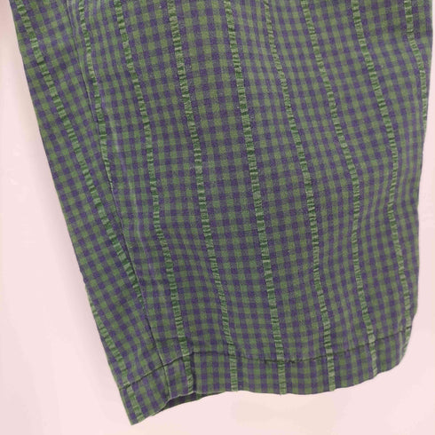 シュミーズラコステ CHEMISE LACOSTE チェック柄2タックパンツ メンズ 46