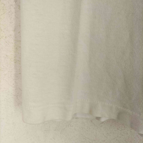 フルーツオブザルーム FRUIT OF THE LOOM 90s- USA製 袖裾シングル フロントプリントクルーネックTシャツ メンズ M