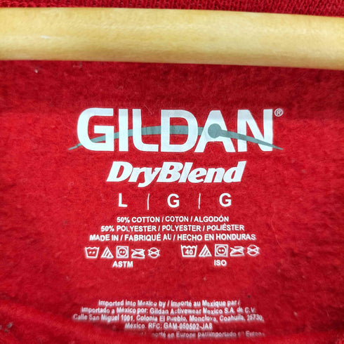 ギルダン GILDAN Avilion Inc フロントプリントクルーネックスウェット メンズ L
