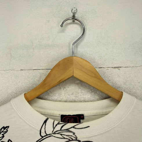 ドロボウニッキ 泥棒日記 Japanese pattern 鳳凰 和柄 プリントTシャツ メンズ 中