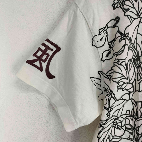 ドロボウニッキ 泥棒日記 Japanese pattern 鳳凰 和柄 プリントTシャツ メンズ 中