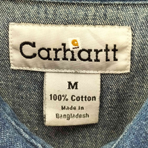 カーハート Carhartt デニムウエスタンシャツ メンズ JPN:M