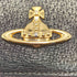 ヴィヴィアンウエストウッド Vivienne Westwood オーブマーク ロゴ レザー シボ革 スナップ ロングウォレット 長財布 がま口 レディース