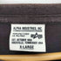 アルファインダストリーズ ALPHA INDUSTRIES 裾ロゴパッチ プリント クルーネック ロングスリーブTシャツ メンズ import:XL