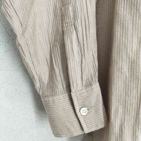 ジャーナルスタンダードレリューム JOURNAL STANDARD relume 25SS ライトストライプシャツ レディース F