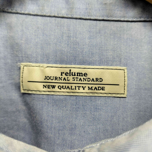 ジャーナルスタンダードレリューム JOURNAL STANDARD relume 25SS レギュラーシャツ レディース F