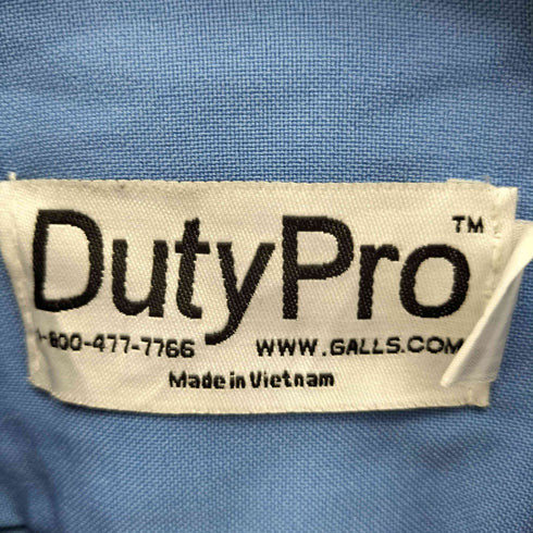 DutyPro パブリックセーフティ ダブルポケット ワークシャツ メンズ 15-15 1/2