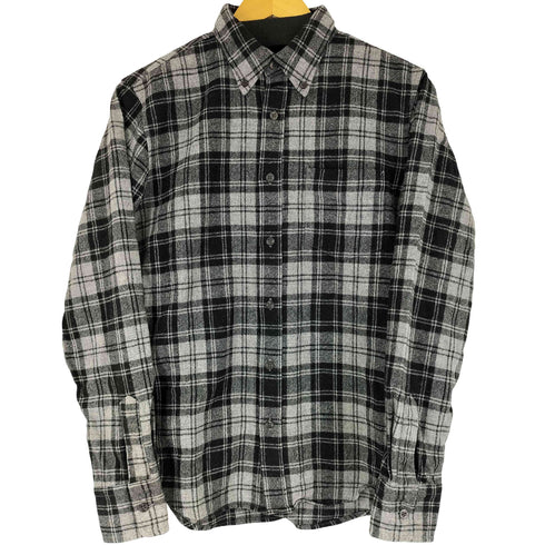 トミー TOMMY チェック柄 L/S ネルシャツ メンズ import:M