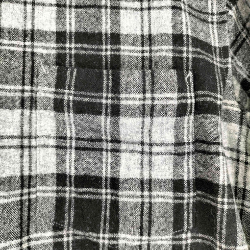 トミー TOMMY チェック柄 L/S ネルシャツ メンズ import:M
