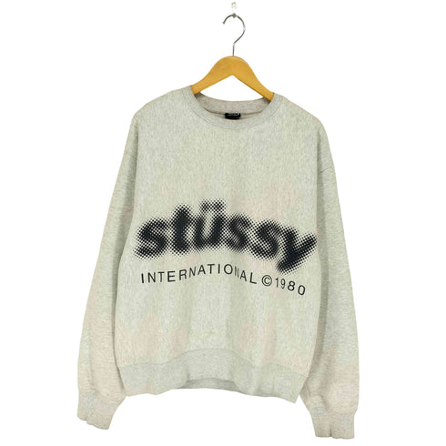 ステューシー Stussy 23AW BLUR CREW スウェット メンズ import:L